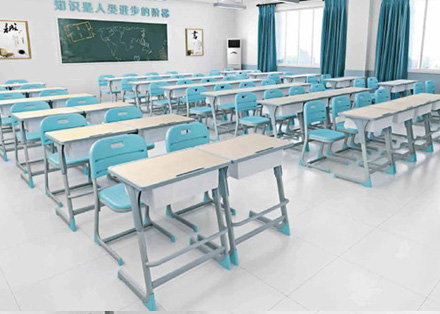 中小学生单人课桌椅-高斯Gauss系列